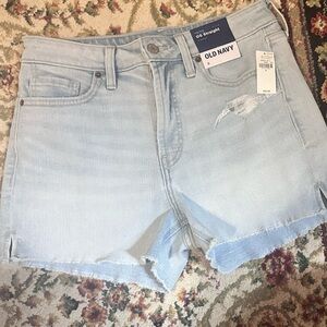 NWT Old Navy - High Rise OG Straight Shorts, size 6